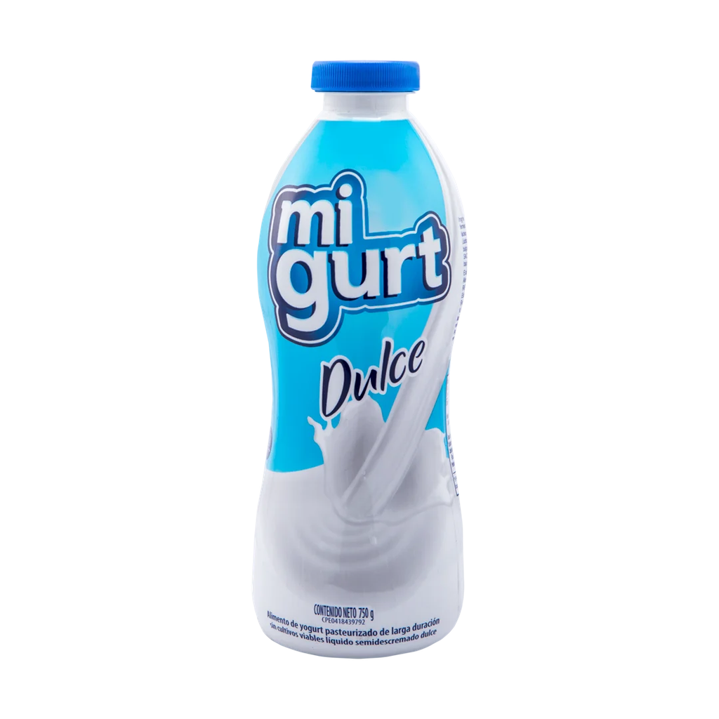 YOGURT SABOR DULCE 750 G x 12 Uds.