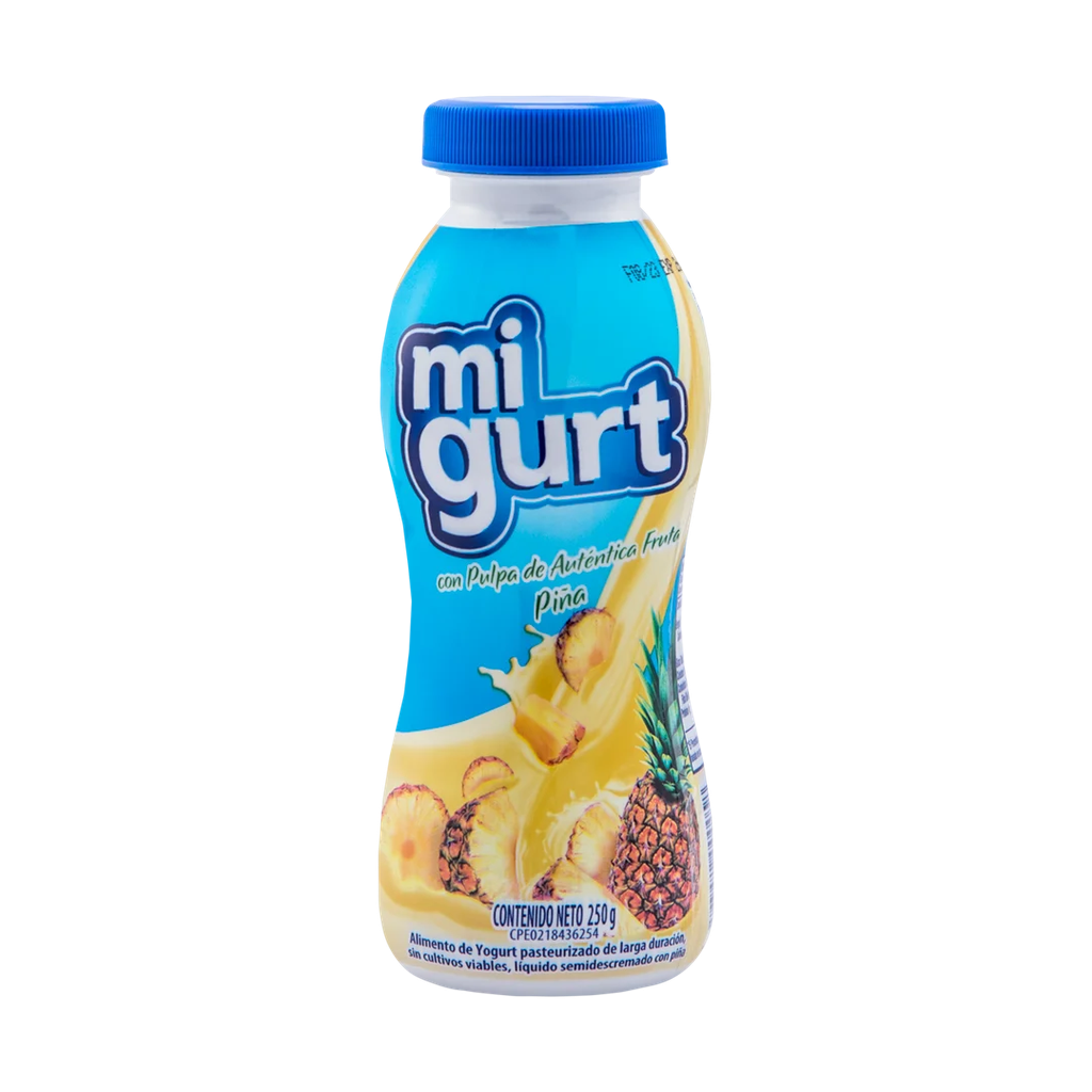YOGURT FRUTA PIÑA MIGURT 125 G x 24 Uds.