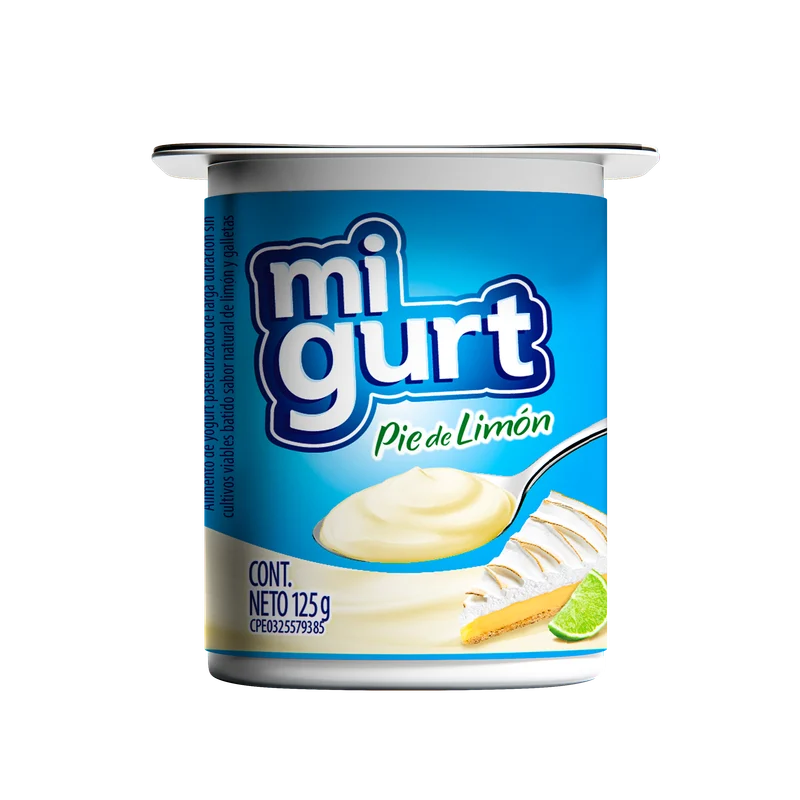 YOGURT PIE DE LIMÓN 125 G x 24 Uds.