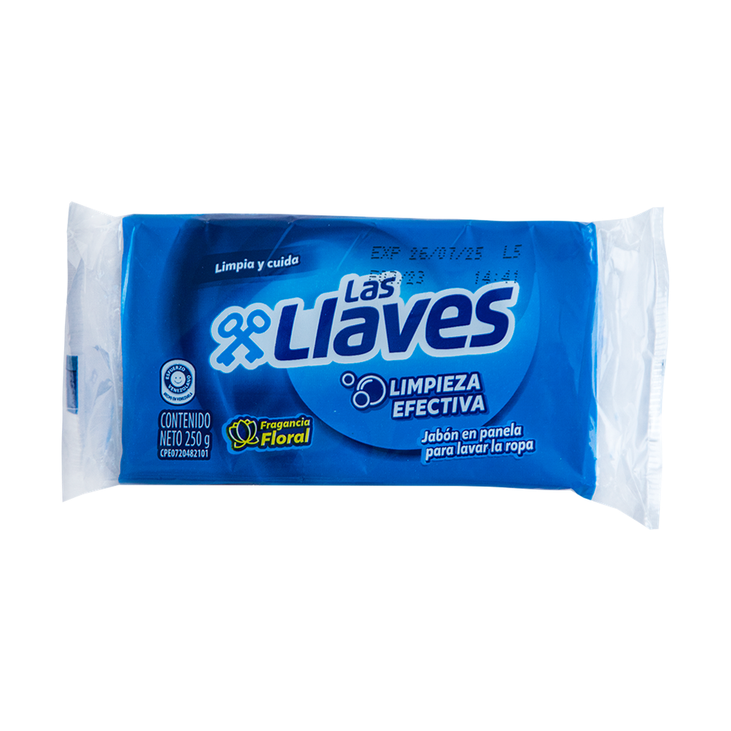 LAS LLAVES JABON TRAD. FLORAL 250 G x 36 Uds.
