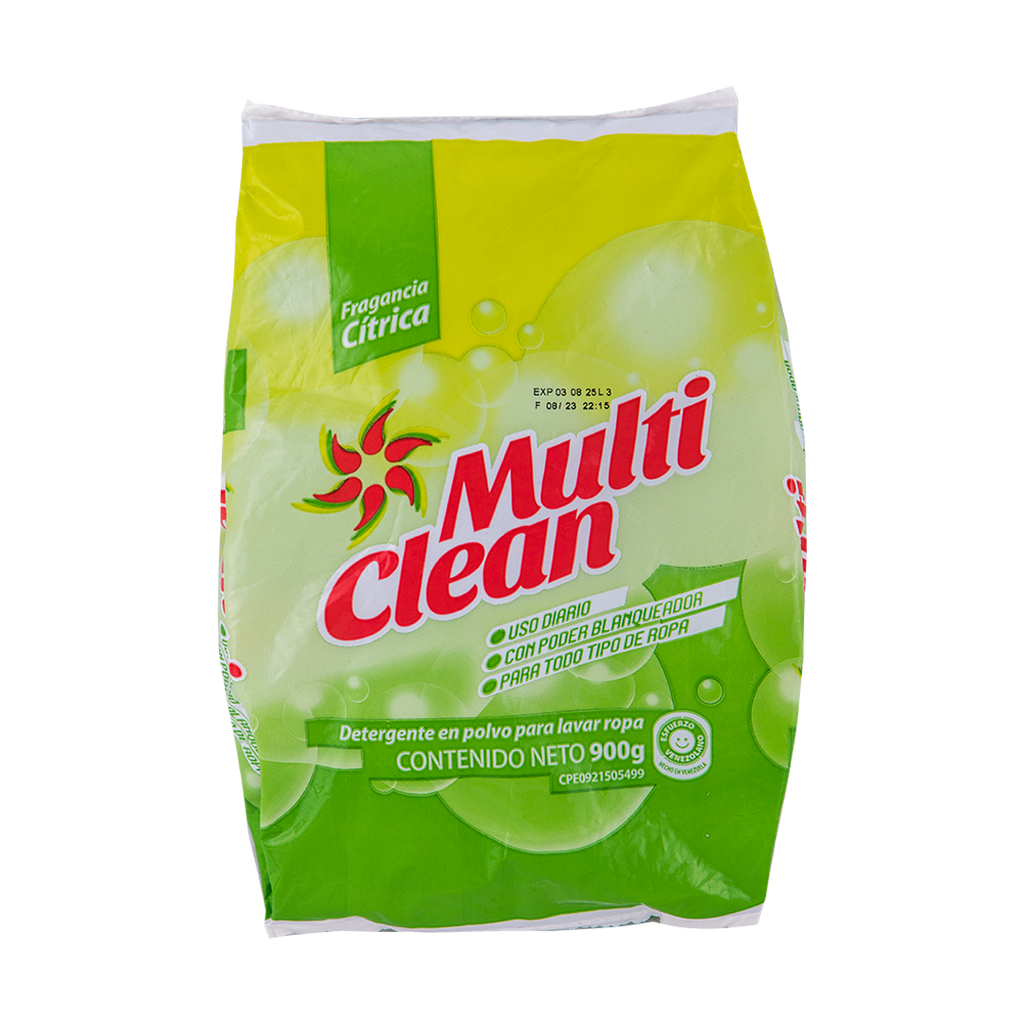 MULTI CLEAN DETER FRAG CITRICA 900 G x 20 Uds.