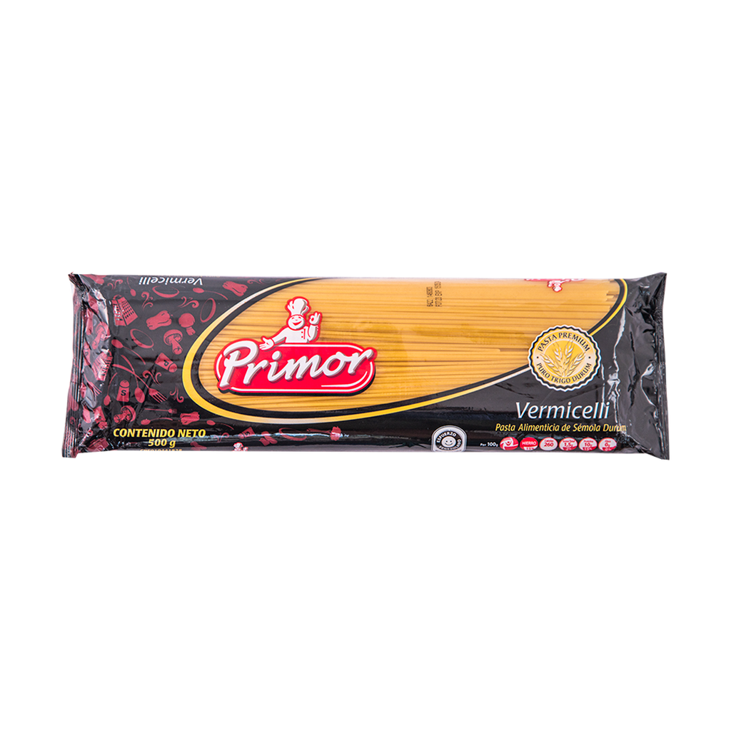 PASTA LARGA VERMICELLI 500 G x 12 Uds (E)