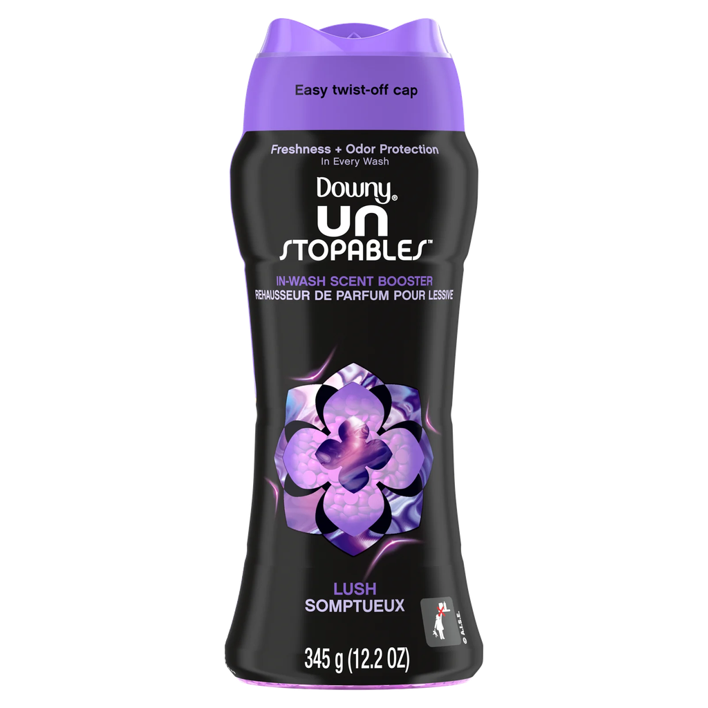 DOWNY PERLAS DE PERFUME LUSH 345 G x 4 Uds.