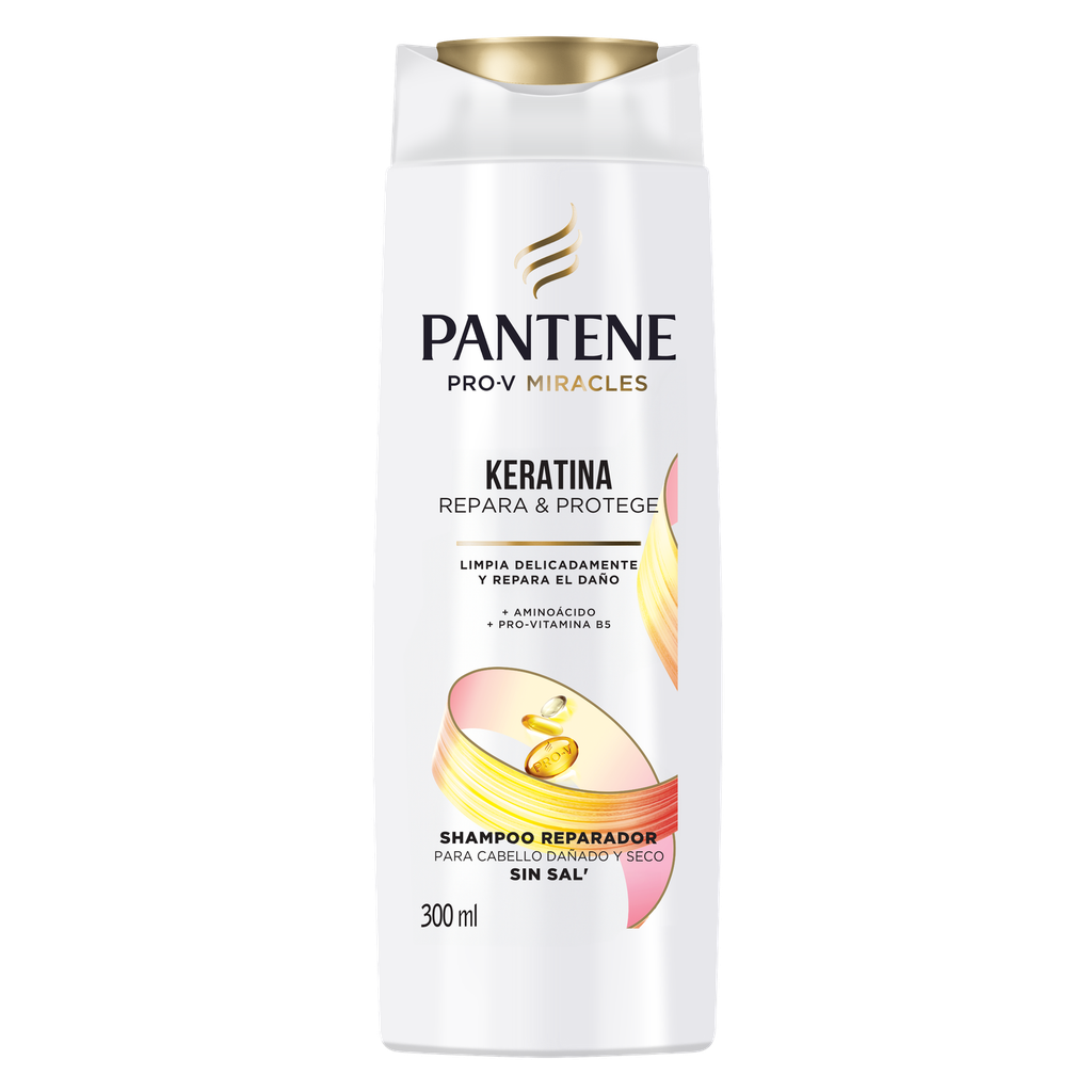 PTN CHAMPÚ KERATINA 300 CC x 12 Uds.