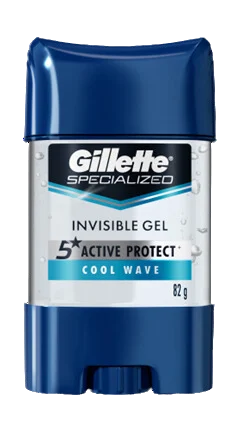 GILLETTE CLEARGEL COOLWAVEC 82G x 12 Uds.