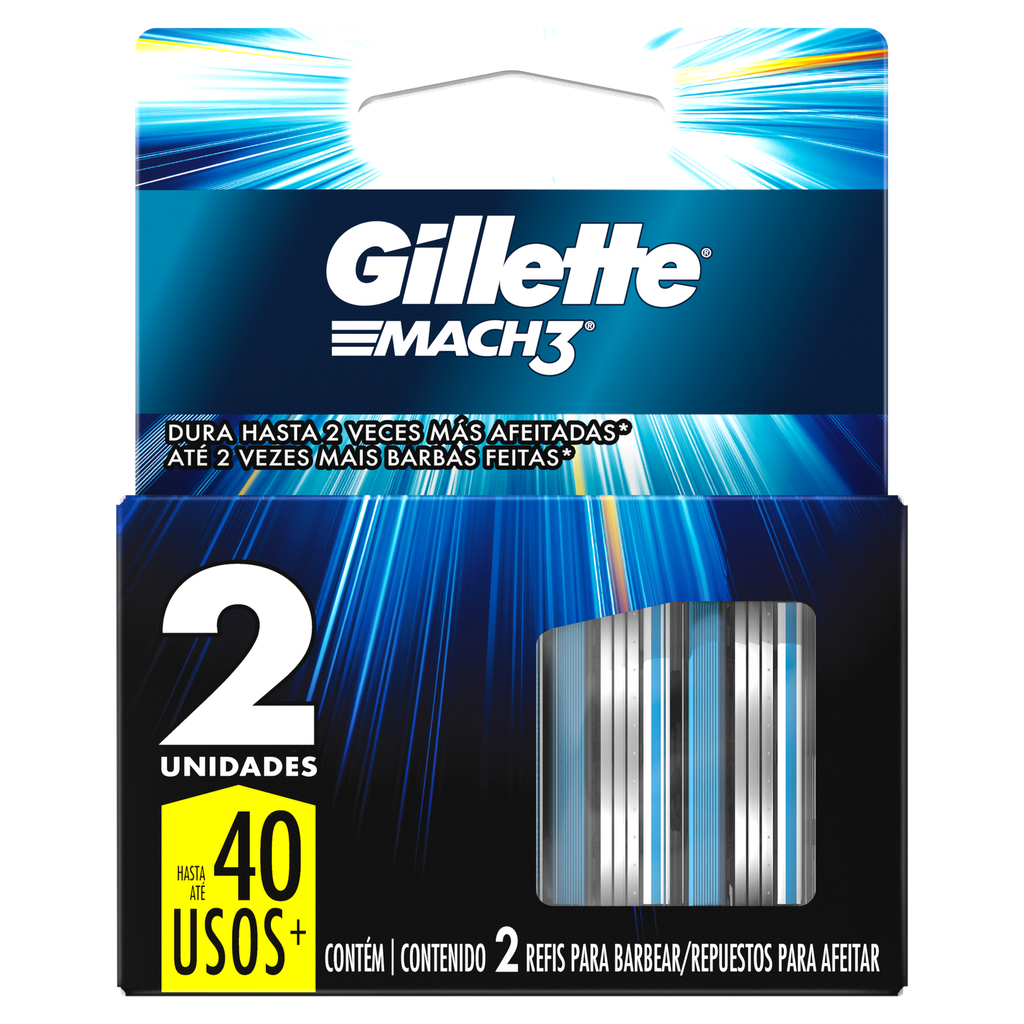 GILLETTE MACH3 CARTUCHOX2 16 G x 72 Uds.