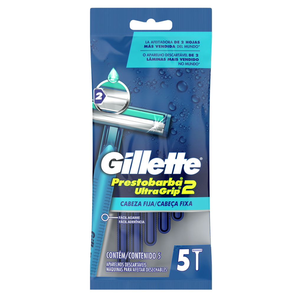 GILLETTE BOLSA PB2X5UN MASC 39 G x 24 Uds.