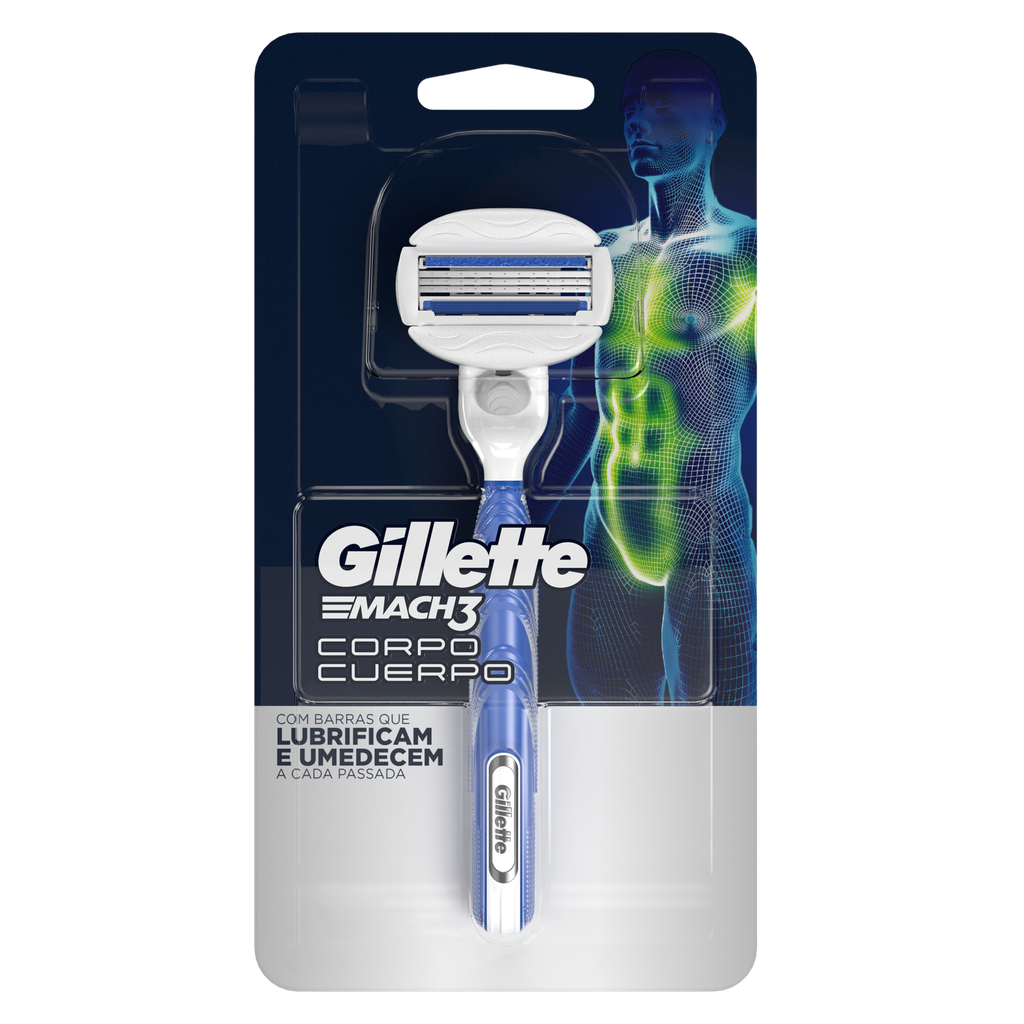 GILLETE MACH3 SISTEM CUERPO 38 G x 6 Uds.