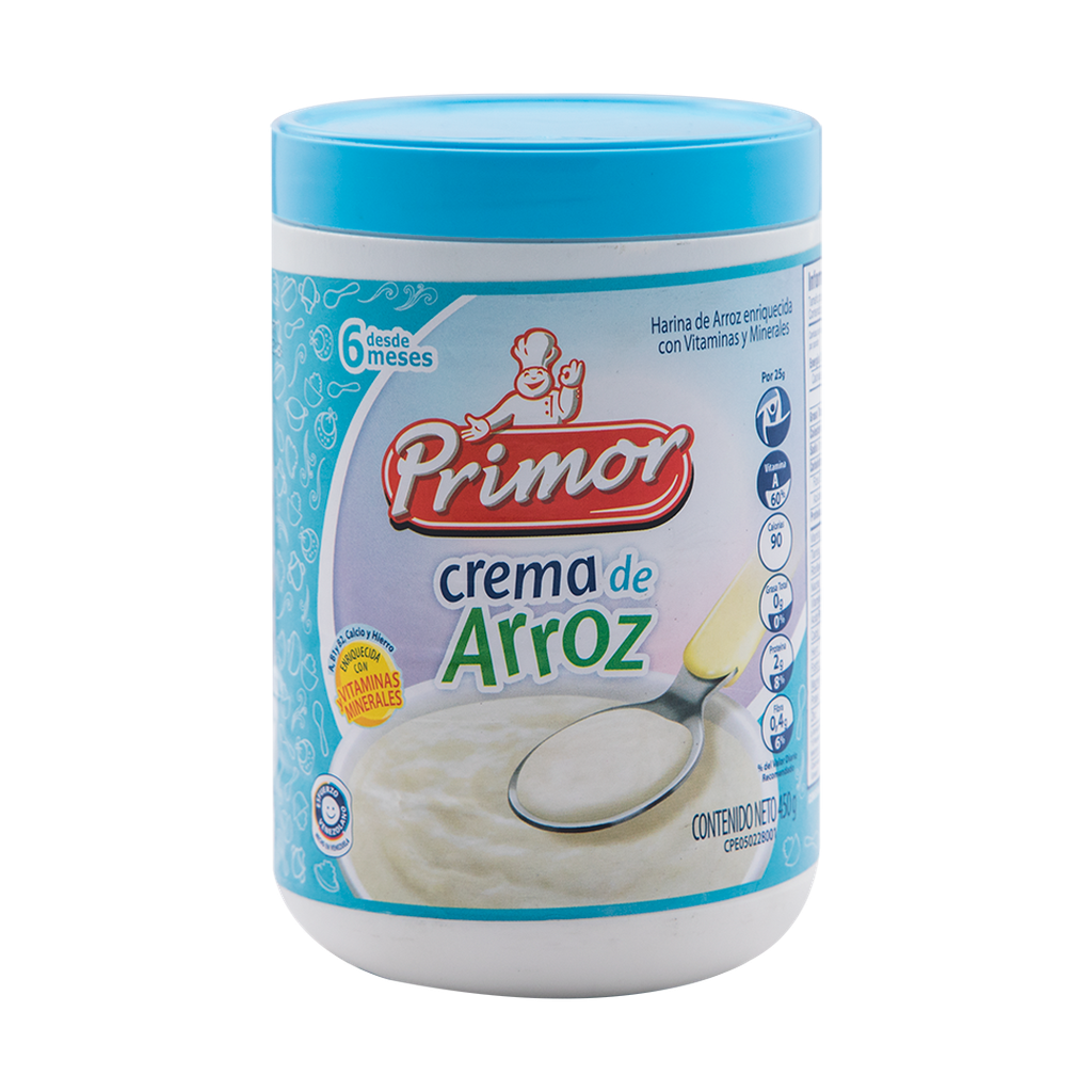PRIMOR CREMA ARROZ ENRIQ 900 G x 12 Uds.