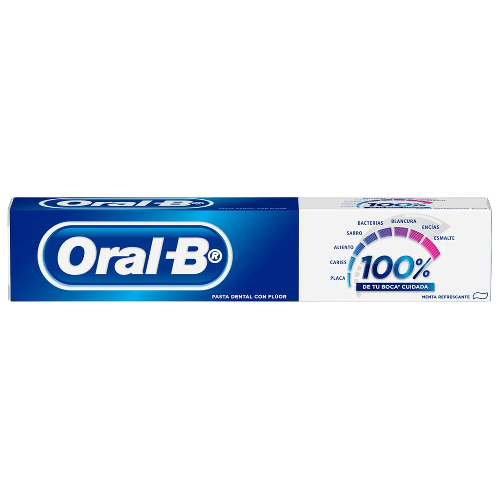 ORALB CREMADENT 100% 120G x 24 Uds.