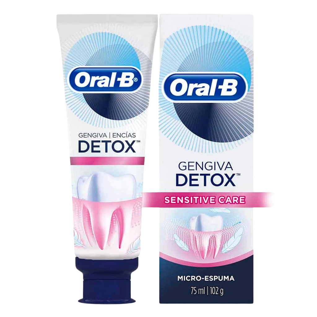 ORALB CREMADENT DETOX SENSITIV 102 G x 12 Uds.
