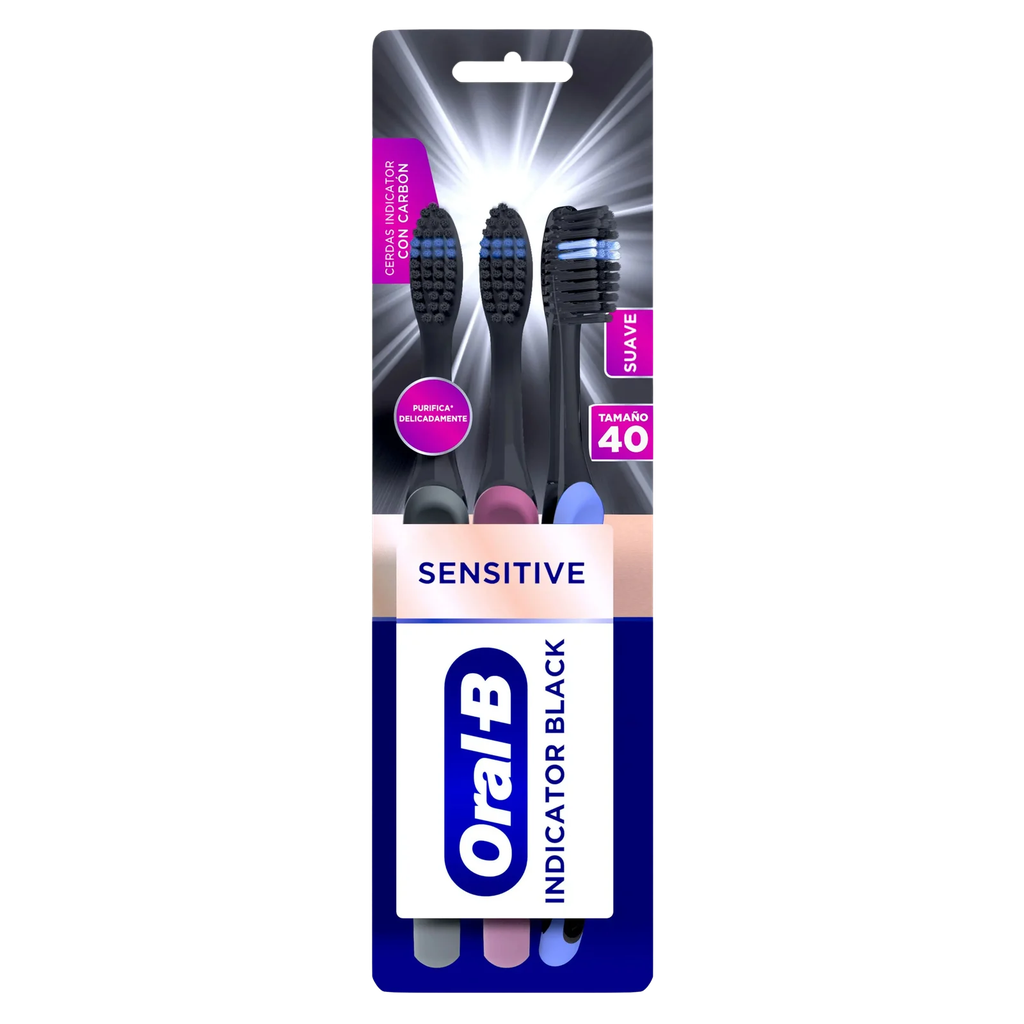 ORALB CEP BLACK SENSIT SV 3UN 46 G x 36 Uds.