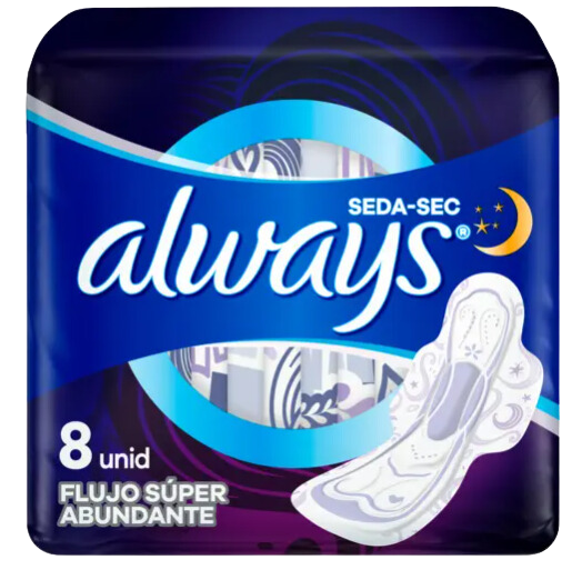 ALWAYS TOALL NOC SEDA F ABUN 101 G x 12 Uds.
