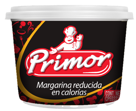 PRIMOR MARGARINA REDUCIDA CAL 500 G x 12 Uds