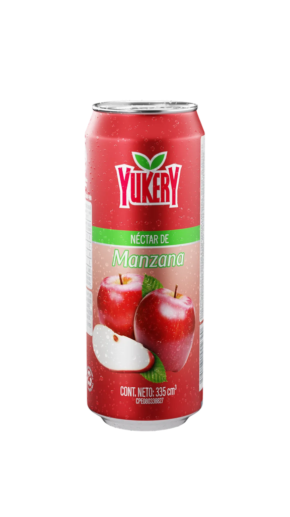 YUKERY MANZANA 335 ml x 24 Uds.