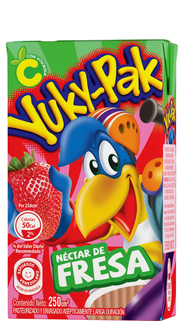 YUKYPAK FRESA LD 250 ML x 24 ml