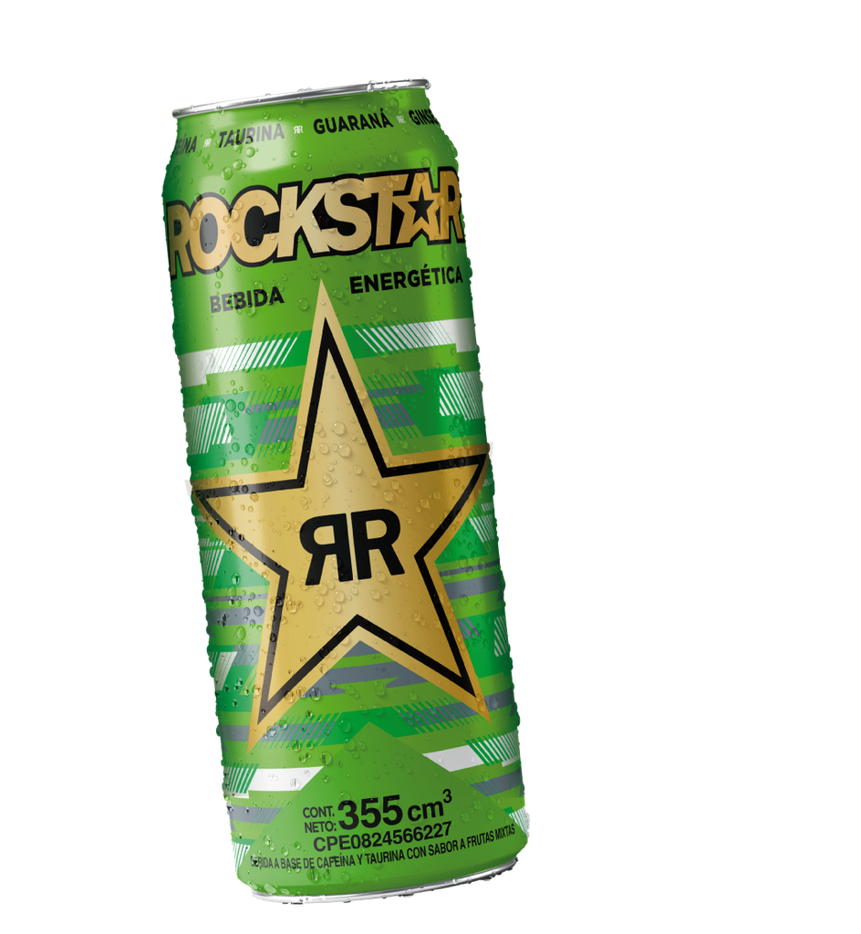 BEBIDA ENERGÉTICA ROCKSTAR 355 ML x 24 Uds.
