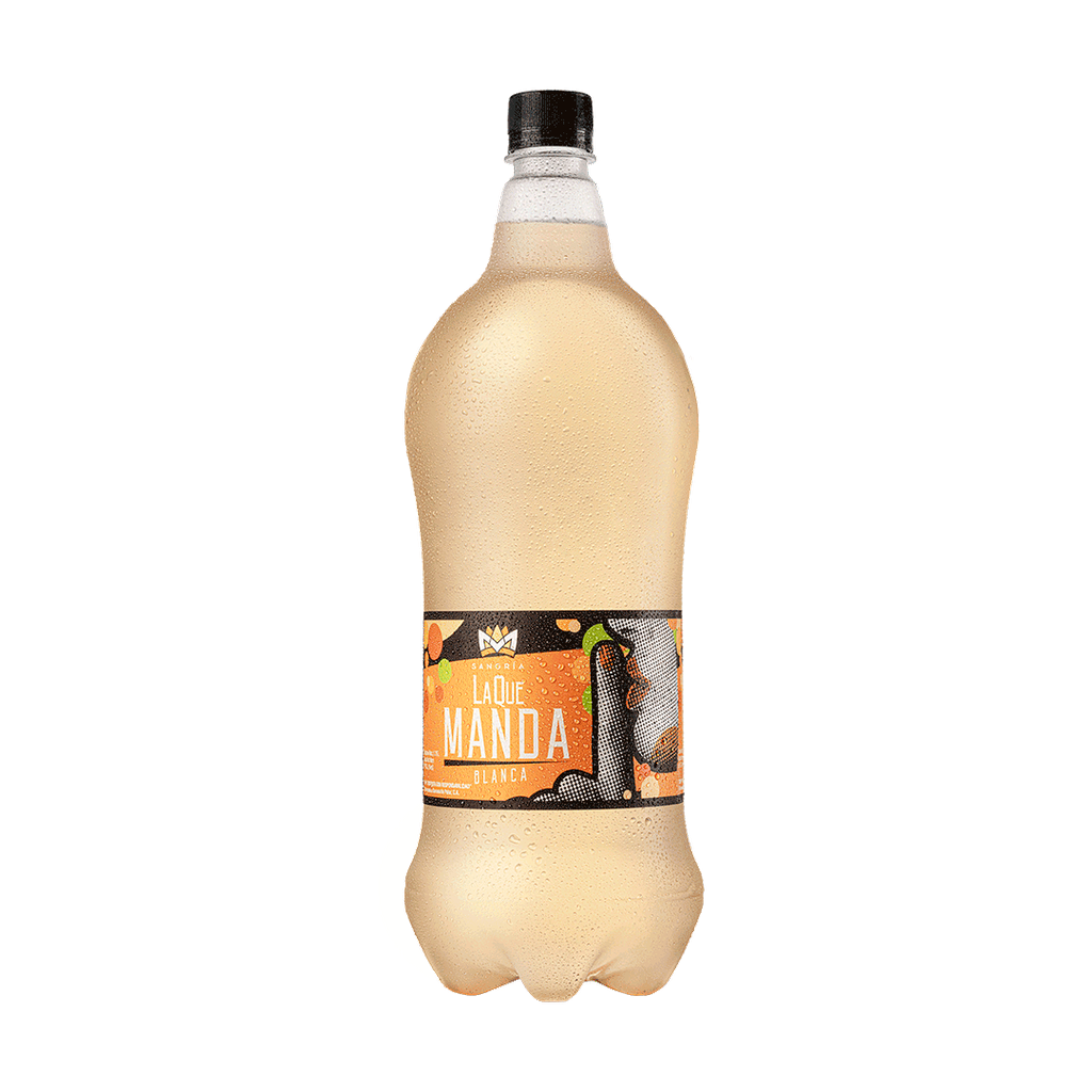LA QUE MANDA BLANCA LATA 250 ml x 24 Uds.