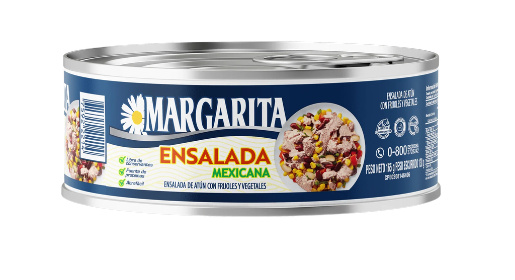 MARGARITA ATUN ENS.MEXICANA 165 G x 24 Uds.