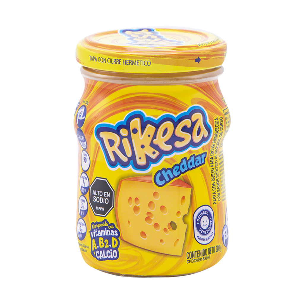 RIKESA QUESO ORIGINAL ENRIQ 300 G x 12 Uds.