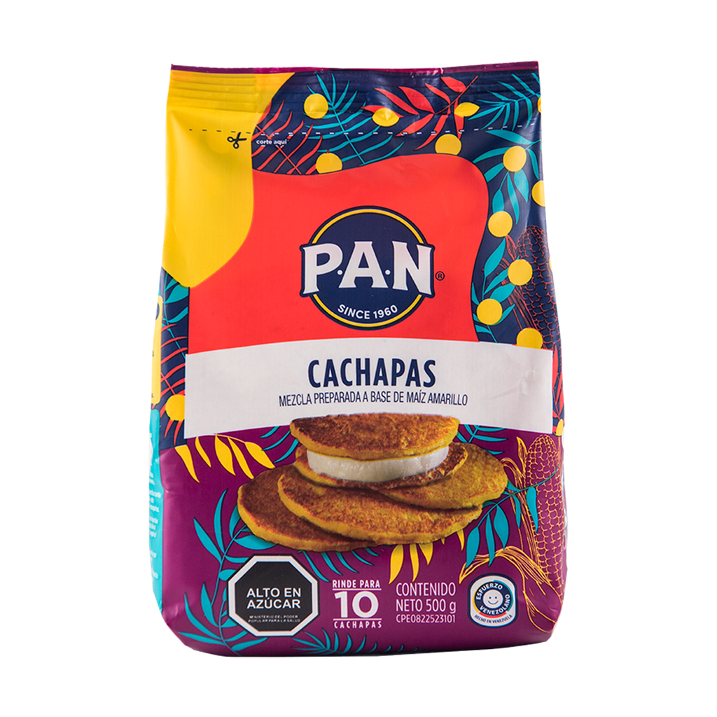 PAN MEZCLA PARA CACHAPAS 500 G x 12 Uds.