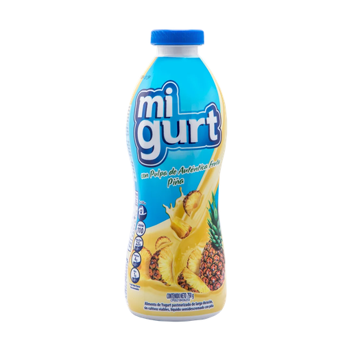 [Y040] YOGURT FRUTA PIÑA 750 G x 12 Uds.
