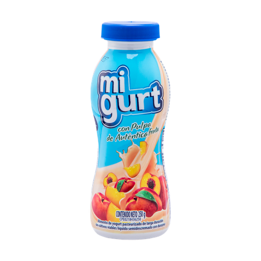 [Y005] YOGURT FRUTA DURAZNO 250 G x 24 Uds.