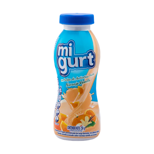 [Y071] YOGURT FRUTA NARANJA-V 250 G x 24 Uds.