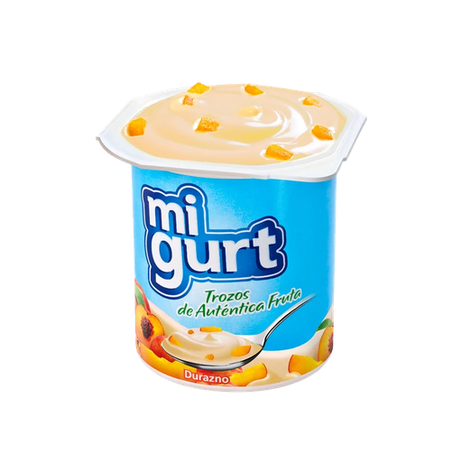 [Y002] YOGURT FRUTA DURAZNO 125 G x 24 Uds.
