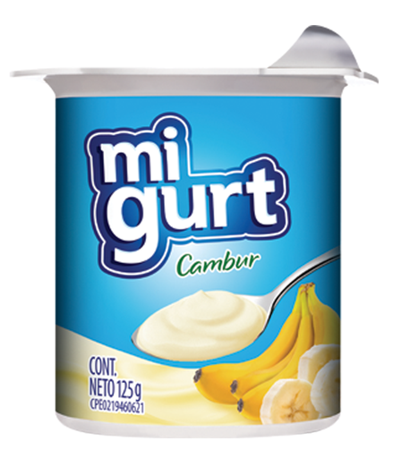 [Y069] YOGURT FRUTA CAMBUR 125 G x 24 Uds.
