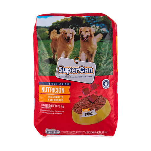 [M802] SUPER CAN CARNE HUESO 10 KG x 1 Uds.