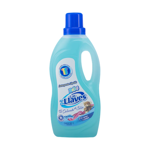 [L350] LAS LLAVES DET LIQ ROPA DELI 1 L x 12 Uds.