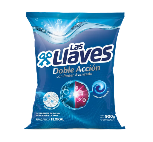 [L413] LAS LLAVES DETERGENTE FLORAL 900 GX10Uds.