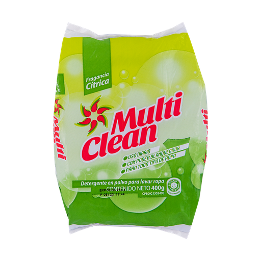[L383] MULTI CLEAN DETER FRAG CITRICA 400 G x 30 Uds.