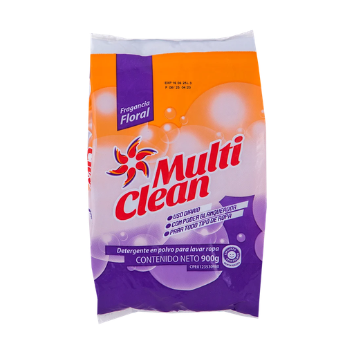 [L390] MULTI CLEAN DETER FRAG FLORAL 900 G x 20 Uds.