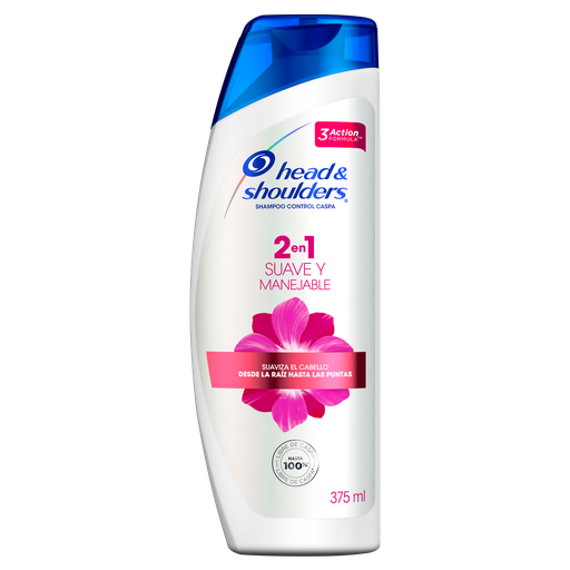[80724232] HS SHAMPOO 2EN1 SUAVE Y MANEJ 375CC x 12 Uds.