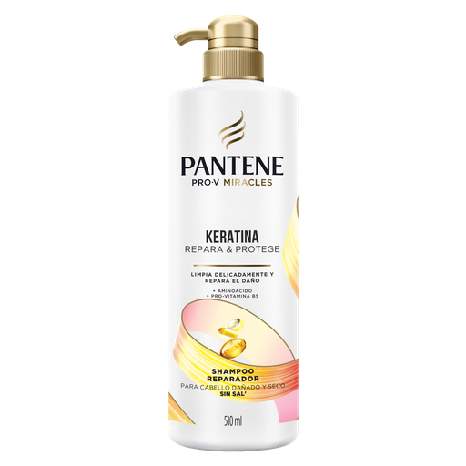 [80775105] PTN CHAMPÚ KERATINA 510 CC x 12 Uds.