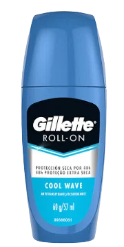 [80311971] GILLETTE ANTIT ROLL-ON WAVE 60G x 12 Uds.