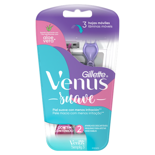 [80351964] VENUS BLISTER SIMPLYX2UN FEM 26 G x 12 Uds.