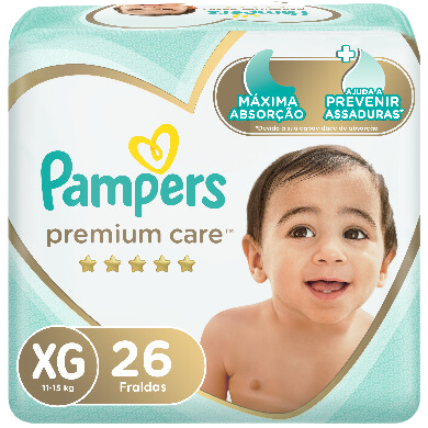 [80680482] PAMPERS PAÑALES PREMIUM CARE XGD 729 G x 8 Uds.