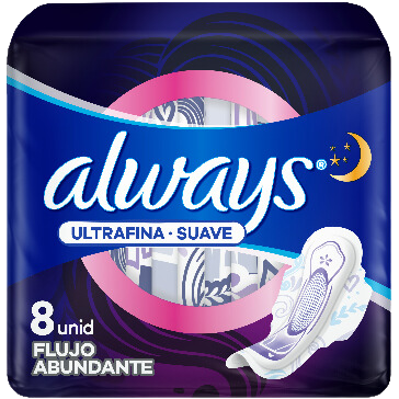 [80679243] ALWAYS TOALLAS ULT SUAVE NOCHE 43 G x 24 Uds.