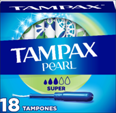 [80350783] TAMPAX PEARL SUPER 18 Uds. 108 G x 12 Uds.