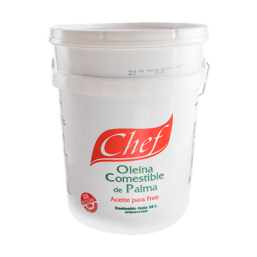 [T427] CHEF OLEINA COMESTIB PALMA 18 L x 1 Ud. (E) CFH