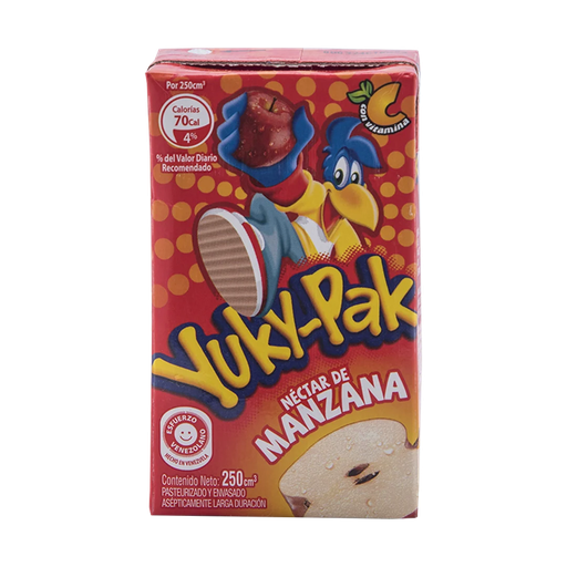 [1011283] YUKYPAK MANZANA LD 250 ML x 24 ml