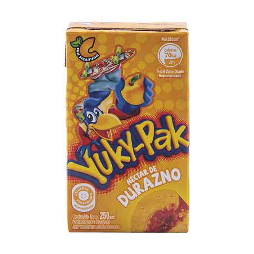 [1011284] YUKYPAK DURAZNO LD 250 ML x 24 ml