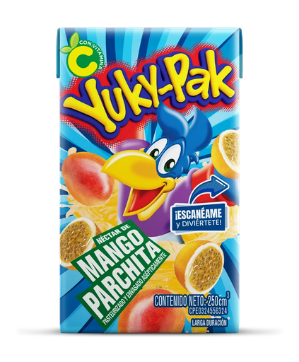 [1018031] YUKYPAK MANGO PARCHITA LD 250 ML x 24 ml