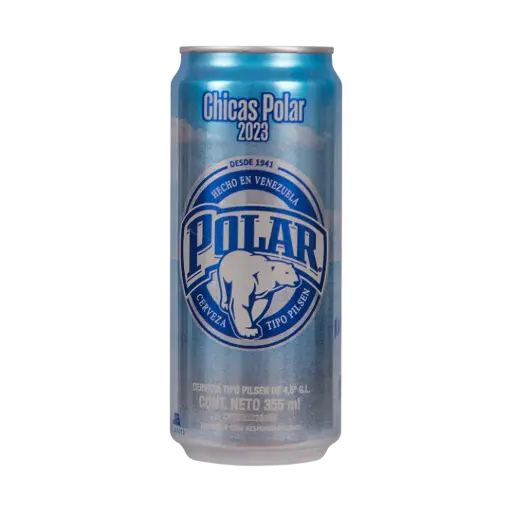 [F01083] POLAR PILSEN LATA SLEEK 355 ml x 24 Uds.